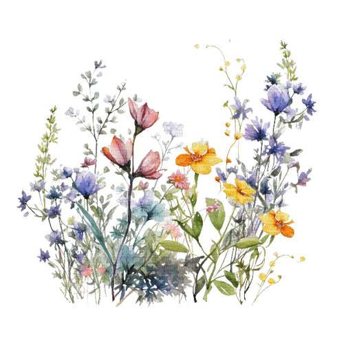 Summer Flowers - png gratuito