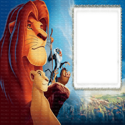 the lion king frame cadre - gratis png