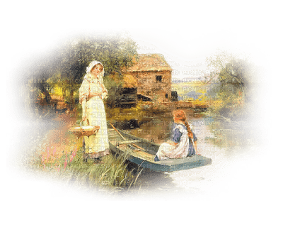 Kaz_Creations Paysage Scenery Woman Girl - 免费PNG