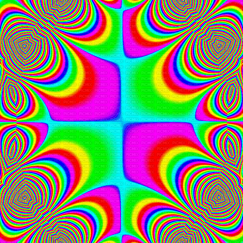 fractal fractale fraktal abstrakt fond - Gratis geanimeerde GIF