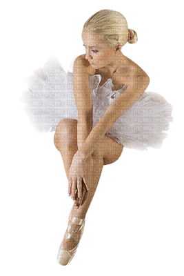 Kaz_Creations Woman Femme White Ballet Dancer Dancing - ücretsiz png