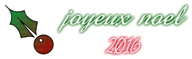 joyeux noel 2016 - png gratis