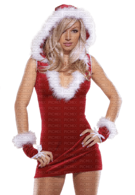 woman femme frau beauty  human person people      christmas noel xmas weihnachten Navidad рождество natal tube  fille  girl santa - gratis png