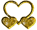 gold heart - Gratis geanimeerde GIF