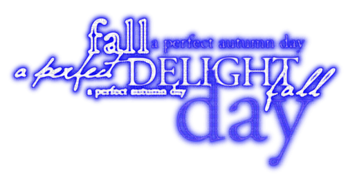 A Perfect Autumn Day.Text.White.Blue - gratis png