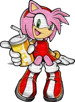 Amy with Drink - 免费PNG