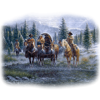 loly33 cowboy western landscape paysage - безплатен png