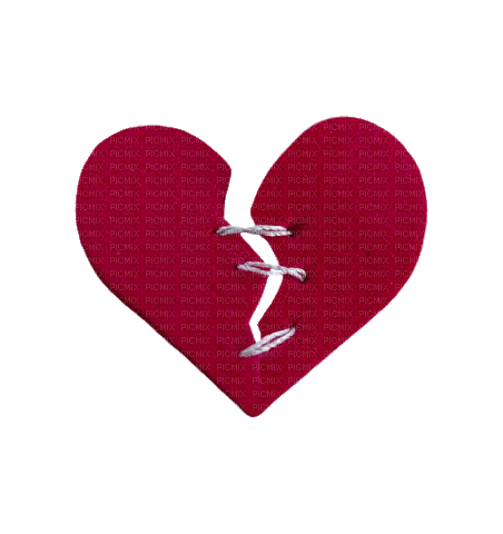 Cœur rapiécé.Patched heart.gif.Victoriabea - Безплатен анимиран GIF