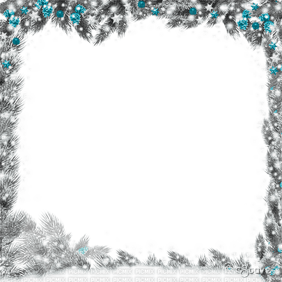 soave frame christmas winter branch ball pine - kostenlos png