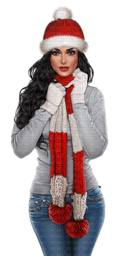 winter woman by nataliplus - ücretsiz png