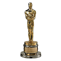 tavasz Oscar statue deco - ilmainen png