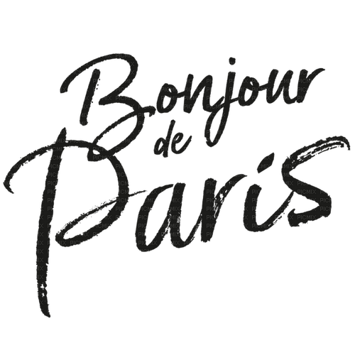 Paris Text - Bogusia - δωρεάν png