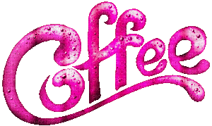 soave text coffee pink animated - GIF animasi gratis
