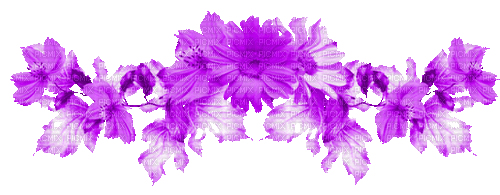 Leaves.Flowers.Purple.Animated - KittyKatLuv65 - Безплатен анимиран GIF