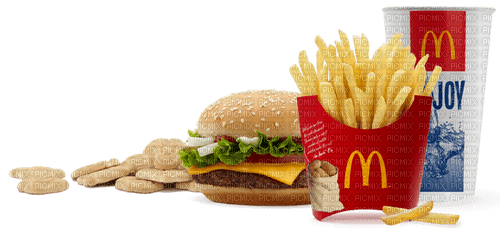 mc donald  meal 🍔🍟🍔🍟 - 免费PNG