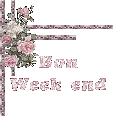 Bon week end - Бесплатни анимирани ГИФ