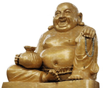 Golden-Bouddha - zdarma png