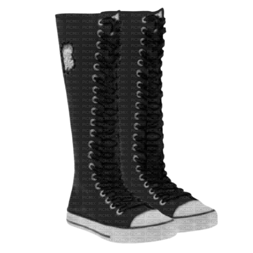 Boots Black - By StormGalaxy05 - ücretsiz png