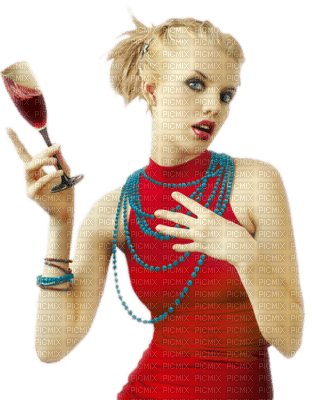 woman with drink bp - безплатен png