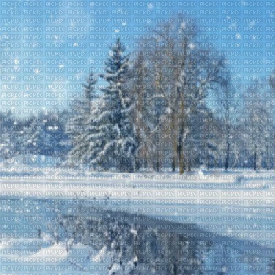 fond hiver background Winter - png gratis