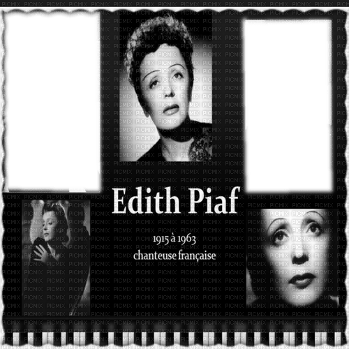 Edith Piaf milla1959 - png gratuito