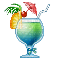 Cocktail Kawaii - Free animated GIF