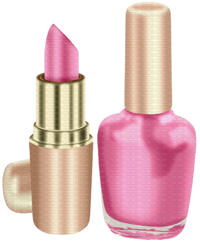 kikkapink scrap deco valentine makeup - PNG gratuit