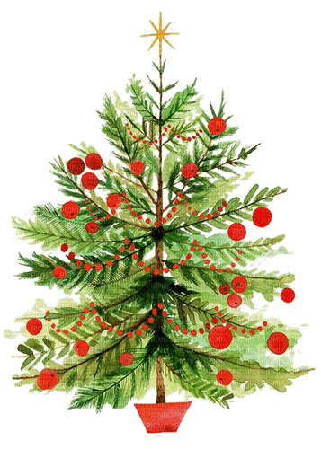 Christmas tree Bb2 - png gratis