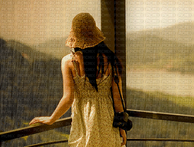 Female in window-NitsaP - 免费动画 GIF