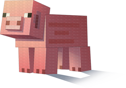 minecraft pig - png gratuito