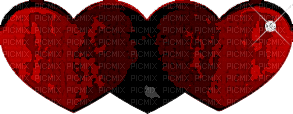 gothic hearts - Bezmaksas animēts GIF