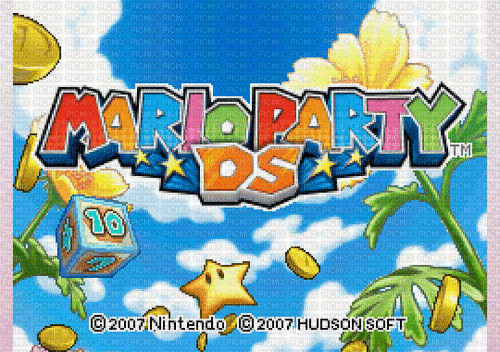 Mario party ds - GIF เคลื่อนไหวฟรี