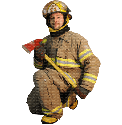 Kaz_Creations Firefighter-Fireman - zadarmo png