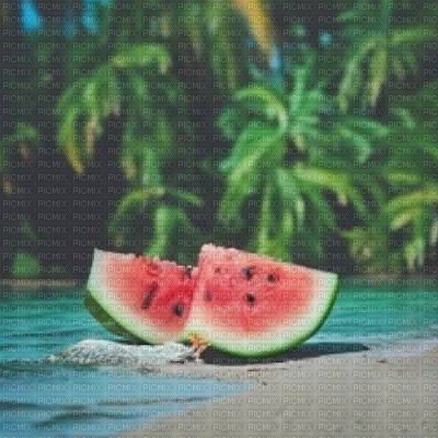 Watermelon in a Forest? Idk. - png ฟรี