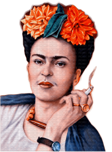 Frida Kahlo milla1959 - ingyenes png