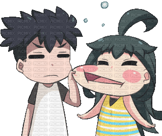 Angry Couple - Darmowy animowany GIF