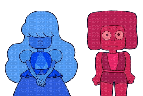 Ruby and Sapphire Steven Universe - png grátis