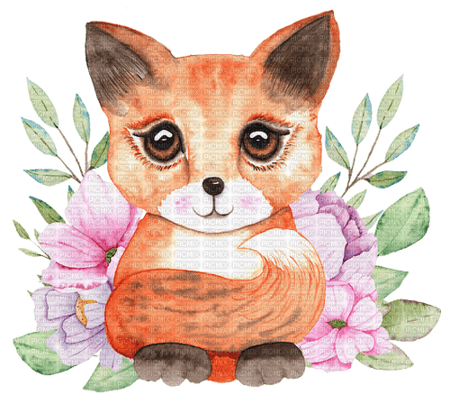 kikkapink fox - PNG gratuit