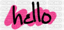 hello - Бесплатный анимированный гифка