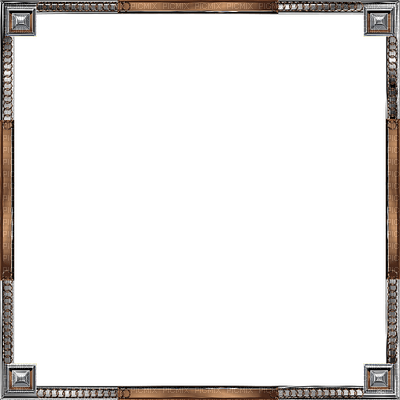 Frame Brown Silver - Bogusia - δωρεάν png