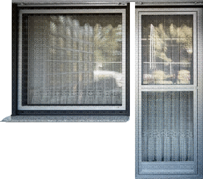 Tür mit Fenster - Gratis animeret GIF