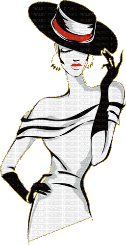 Glitter Femme fashion - Бесплатный анимированный гифка