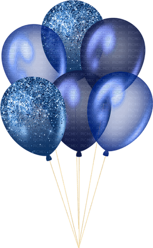 Balloons.Blue - 免费PNG