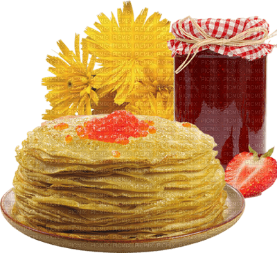 Crepe cake chandeleur crêpes crepes eat sweet tube deco breakfast - png grátis