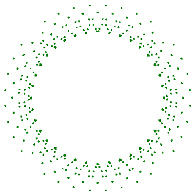Kaz_Creations Circle Green Animated