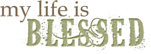 Kathleen Reynolds  Logo Text My Life Is Blessed - Free PNG