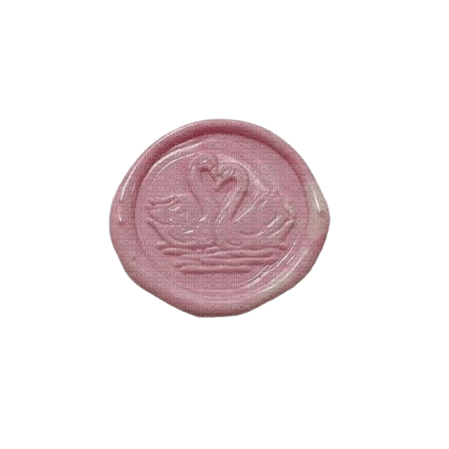 pink wax seal swans in love :3 - png ฟรี