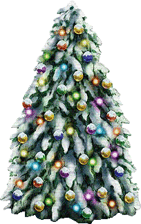 Christmas tree - Бесплатни анимирани ГИФ