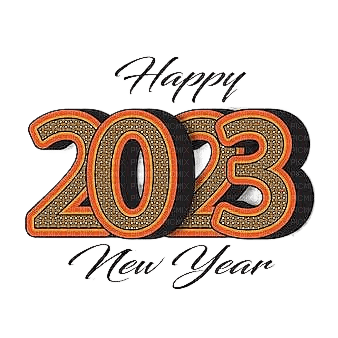 2023.Happy New Year.Deco.Victoriabea - PNG gratuit