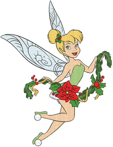 Tinkerbell Christmas - zdarma png